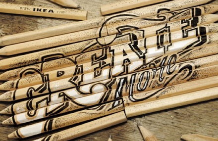 Lettering on Everyday Objects by Rob Draper