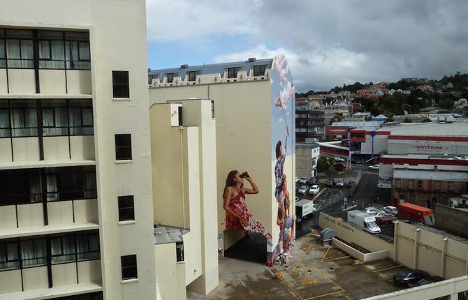 Mural Street Art in New Zealand