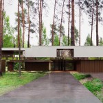 Reflective Home with Mirrored Facades_1