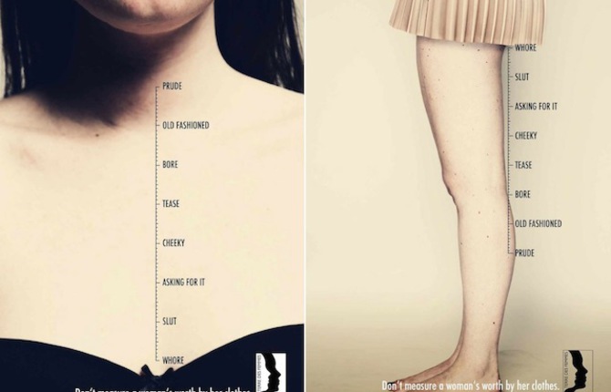 Don’t Measure a Woman’s Worth by Her Clothes Ad