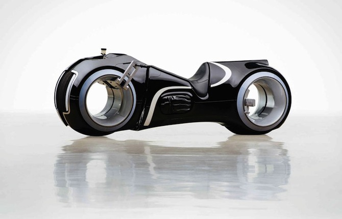 The Futuristic Motorcycle Inspired by Tron