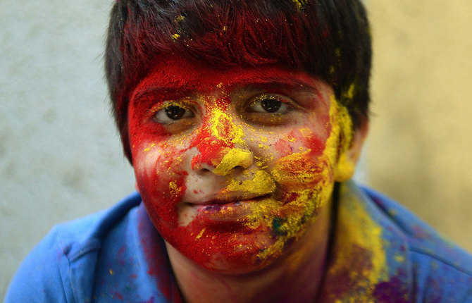 The Holi Colours Festival in India