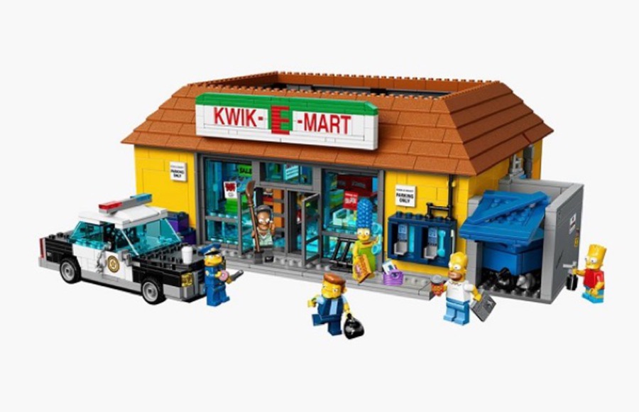 The Kwik-E-Mart From The Simpsons Lego
