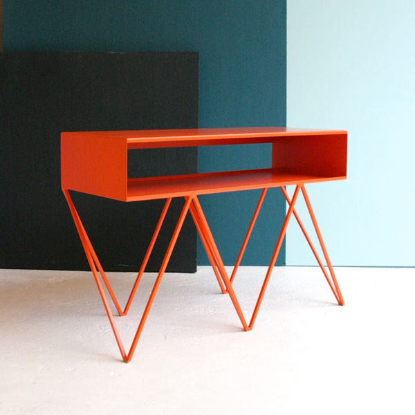 The Minimalist Furniture Made of Steel_5