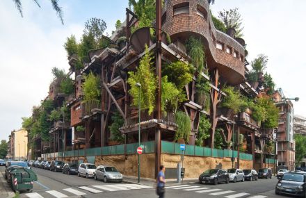 Urban Treehouse Protect from Air and Noise Pollution