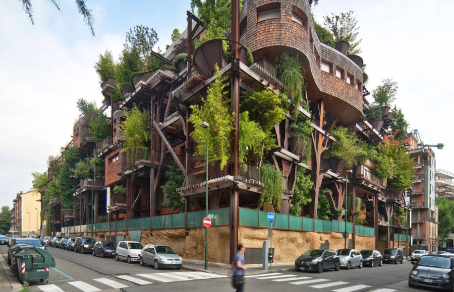Urban Treehouse Protect from Air and Noise Pollution