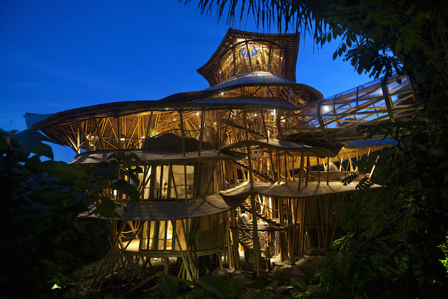 Maison bambou