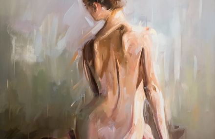 Nude Painted Portraits by Johnny Morant
