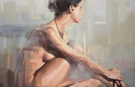 Nude Painted Portraits by Johnny Morant