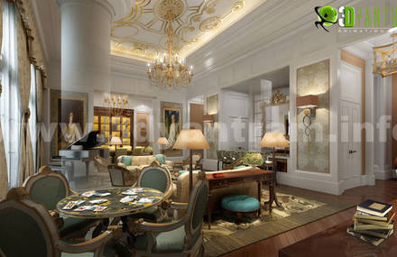 High Quality Residential 3D Interior Rendering Design