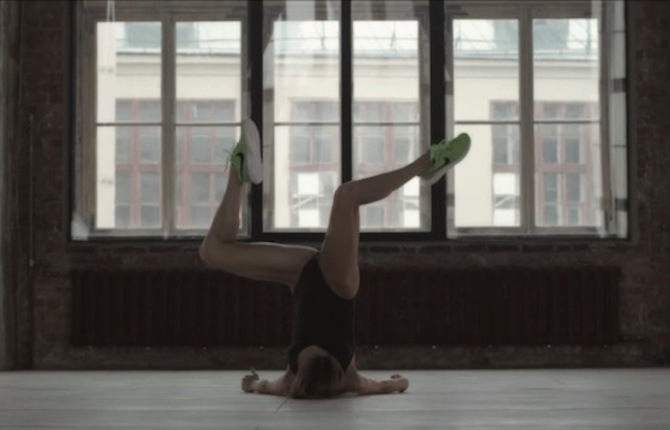 The Majestic Dance of a Russian Ballerina in Sneakers
