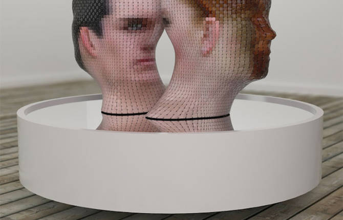 Intriguing Photo Busts by Gianluca Traina