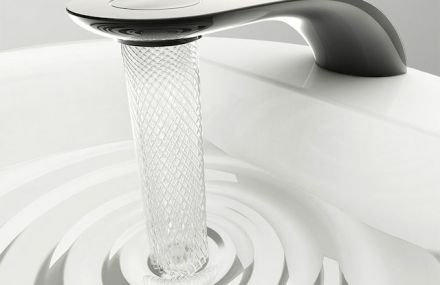 Swirling Faucet Design that Saves Water