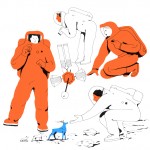 Astronaut Illustrations by Vincent Mahe_7