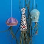 Ceramic Cephalopod and Jellyfish Air Plant Holders-1