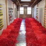 Colorful Paper Installations by Travis Rice_5