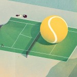 Conceptual Illustrations for Tennis magazine_0