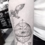 Elegant Geometric Tattoos -11