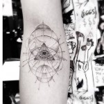 Elegant Geometric Tattoos -9