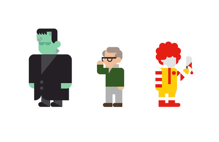 Little Illustrations of Pop Culture Characters