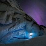Glacier Illuminated by The Northern Lights -5