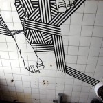 Masking Tape Street Art8