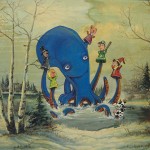 Pop Culture Characters Into Classical Paintings_15