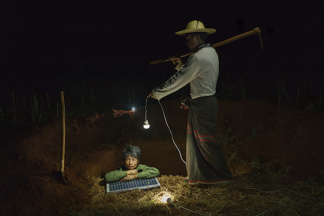 Solar Portraits in Myanmar