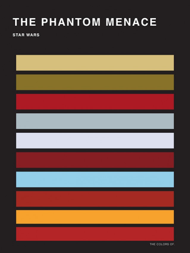 The Colors of Star Wars Palettes Media