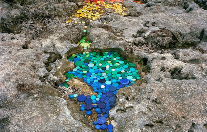 Washed Up Trash Installations