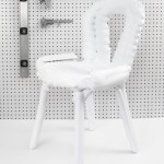 White 3D-Printed Chair-1