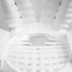 White 3D-Printed Chair-4