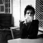 Mona at a Table Blowing Smoke, 1976