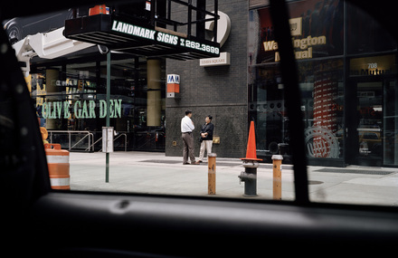 New York Through a Cab Window