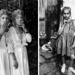 Sue Gallo Baugher et Faye Gallo,Twinsburg, Ohio, 1998 (left), Street Child,Trabzon, Turkey, 1965 (right)