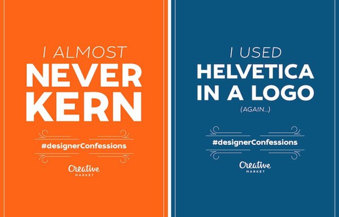 Designers Confessions Posters