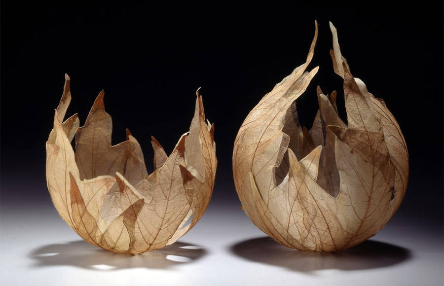 Leaf Bowls Sculptures
