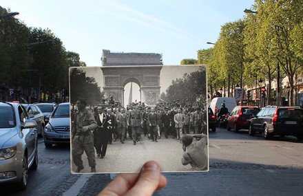 Today’s Paris Through Pictures from 1944