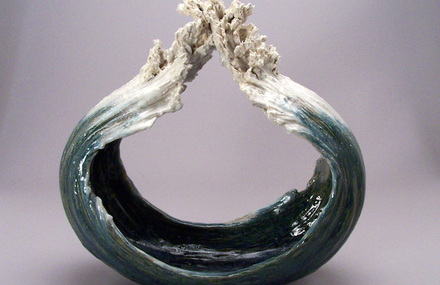 Ocean Waves Sculptures