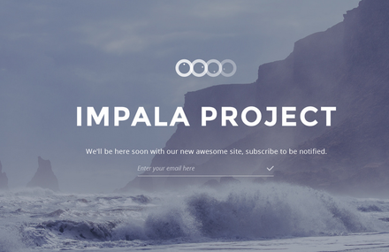Impala – Coming Soon Template