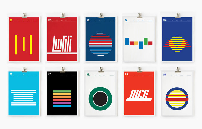 Abstract and Graphic Brands Logos Posters