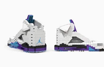 LEGO Nike Air Jordans 3D Modeled