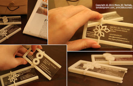 3D Printed Business Cards