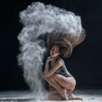 dancer and flour