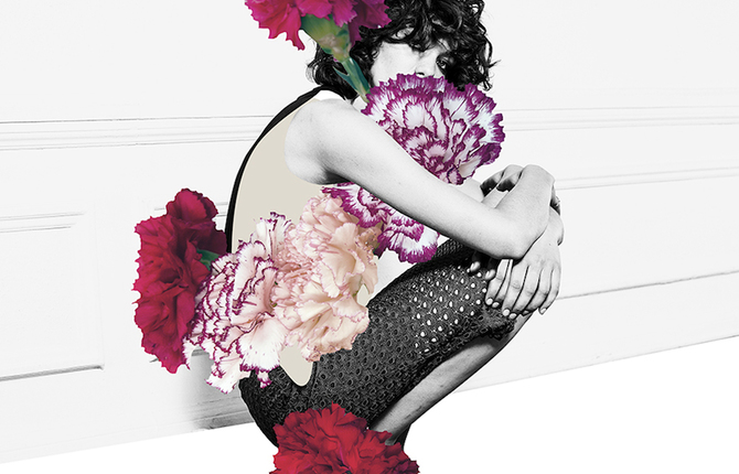 Elegant and Floral Photo-Collages