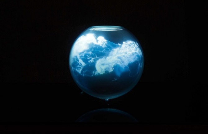 Ocean Storm Reproduced in a Fishbowl