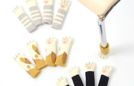 Little Animals Paws Socks to Dress Up Your Chairs
