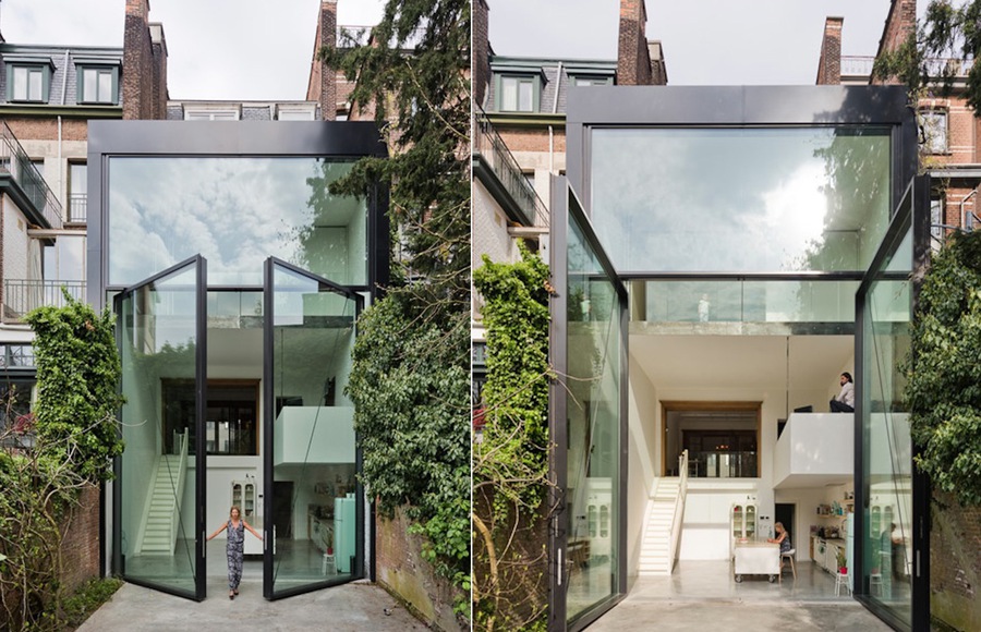 A House with the World’s Largest Pivoting Doors