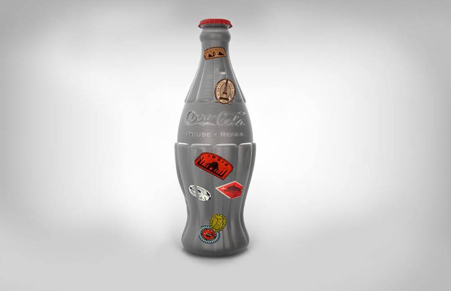 Coca Cola Bottle Reimagined by Designers