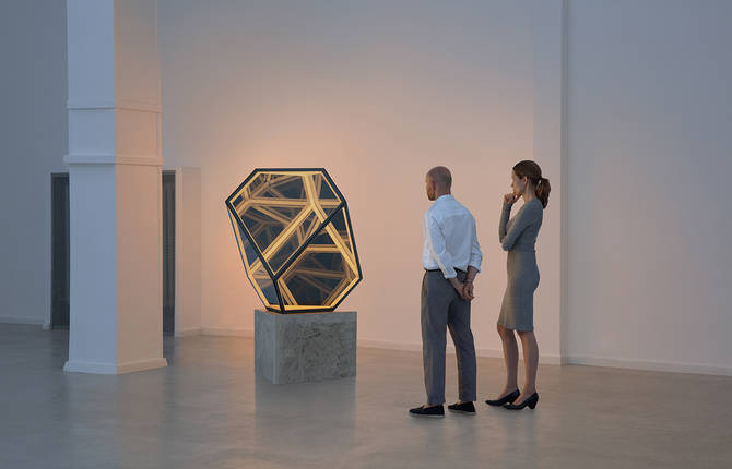 Interactive Polyhedron Installation